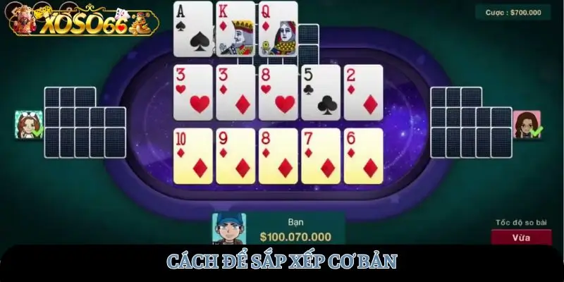 Cách để sắp xếp cơ bản