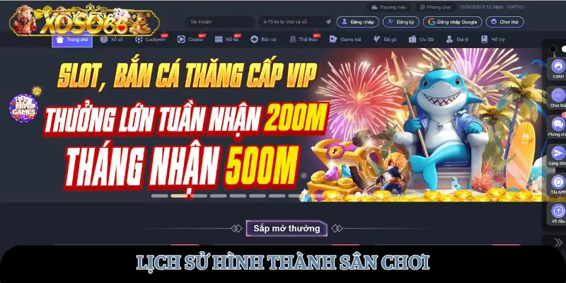 Lịch sử hình thành sân chơi