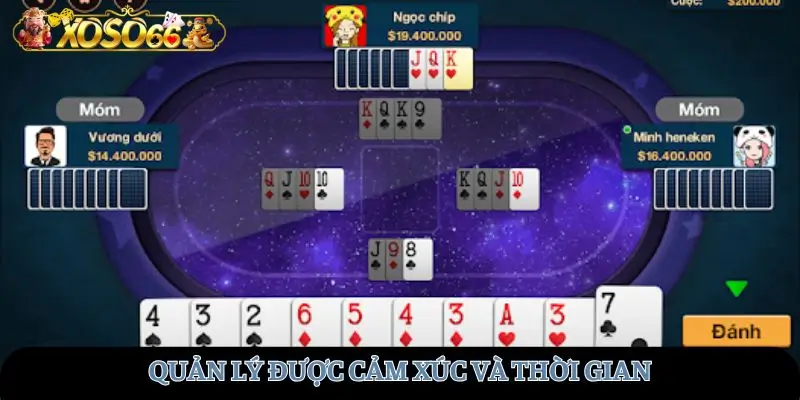 Quản lý được cảm xúc và thời gian